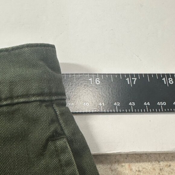 Vintage Polo Jeans Co. Ralph Lauren Green Cotton Womens SZ 8 Button Fly Shorts - Picture 10 of 10